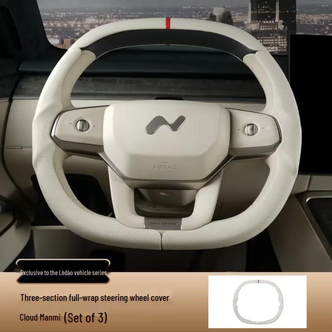 Li Auto L90 All-Season Steering Wheel Cover - Universal Fit, Three-Section Design 38cm