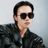 Lightweight Large Frame Sun Glasses Multicolor Men UV400 Eyewear Zinc Zinc Alloy Polygonal Sunglasses  Unisex