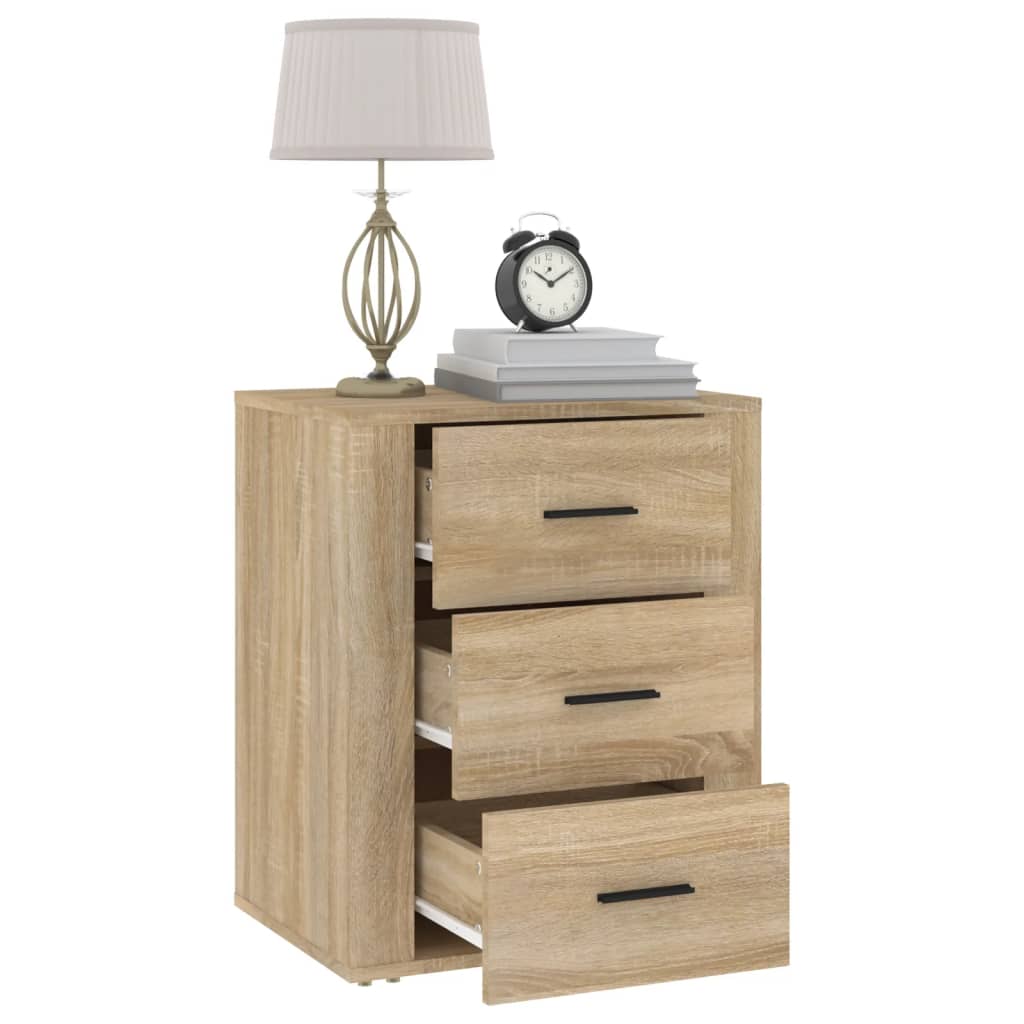 Nightstand Sonoma Oak 50x36x60 cm Particleboard