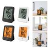 Thermometers Hygrometer Weather Stations Desktop LCD Digital Display Temperature Humidity Measurement Meter Gauge
