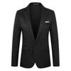 Autumn Fashion Slim Fit Men's Suit Long Sleeve Solid Color Lapel Outwear Anti-wrinkle Casual Business Suit Versatile Male Suit
