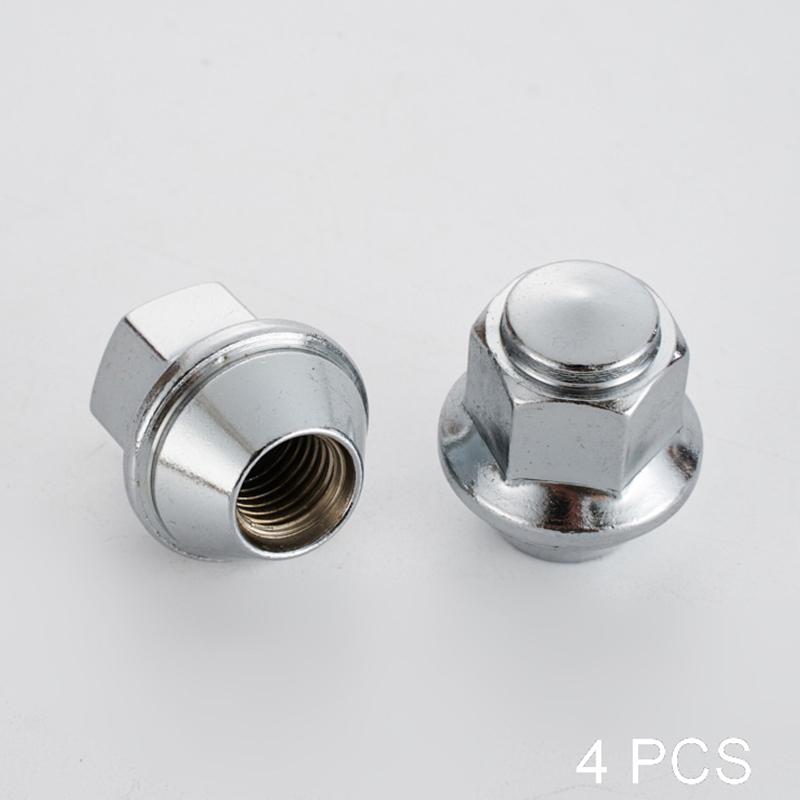 1/4 Peças Porcas Cônicas de Aço Carbono 60 Graus Substituição Porcas de Roda Para Rodas de Carro M12X1.5 Sextavado de 19mm Porcas de Roda