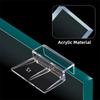 10Pcs Width 5/6/8/10/12mm Fish Tank Bracket Transparent Acrylic Aquarium Filter Light Stand Glass Lid Clip Aquarium Accessories