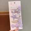 5pcs/Set Shell Starfish Hair Clips Ocean Series Mermaid Hairpins Girls Summer Beach Bang Clip Princess Barrette Hair Accessories