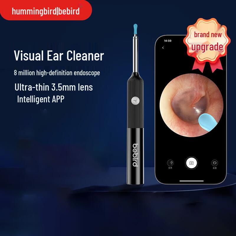 bebird Visual Ear Cleaner with HD Endoscope k3 pro черный