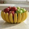 Banana Shaped Storage Tray Fruit Bowl Unique Design Decorative Organizer for Kitchen Table Living Room or Office Use