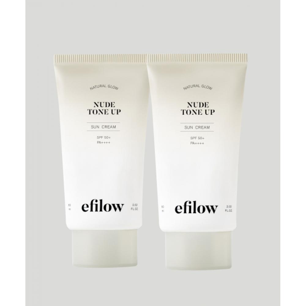 Efilow Natural Glow Ivory Tone Up Sunscreen 60ml [set Of 2] NONE