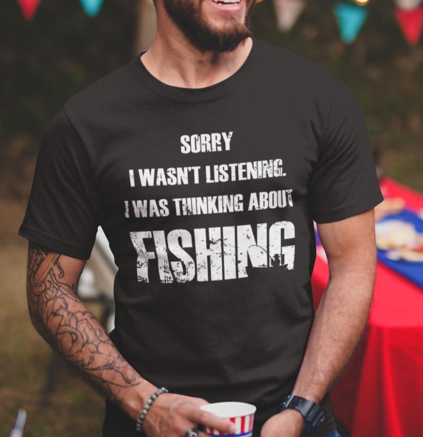 Fishing Funny Shirt Sarcasm Quotes Fisherman Hobbies Humor Fishing T-Shirt