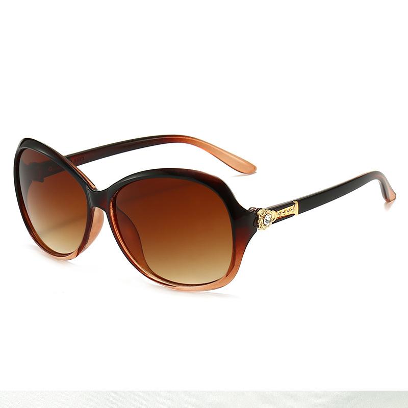 Small Frame Sunglasses Fashion Sunglasses Women'S Sunshade Eye Protection Driving Riding Ins Han Chao Looks Thin