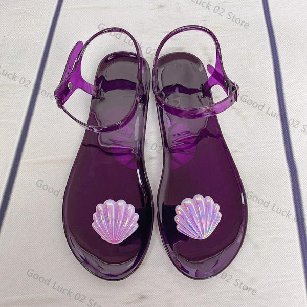 Fashion Beach Sandal Woman Luxury Large Size Shoes Lady 2025 Summer Heels Suit Female Beige Big New Comfort Fashion Girls Black Low Scan