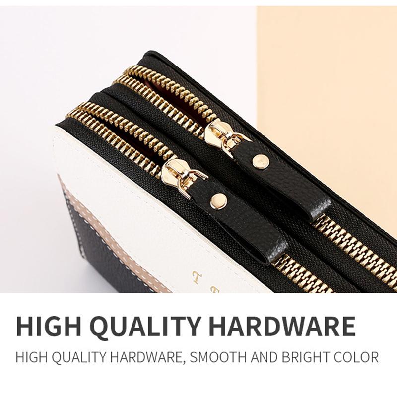 New Ladies' Wallets Long Girls Wallet with Large Capacity Double Ladies' Wallets.