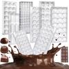 5 Styles Chocolate Mold Kitchen Restaurant Baking Tool for Party Dessert Festival Birthday Gift Handmade DIY Crafts XJM