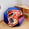 1PC Coca-cola American Flag Automatic Umbrella - Suitable Travel Outdoor Portable Umbrella Birthday Gift Daily Essentials