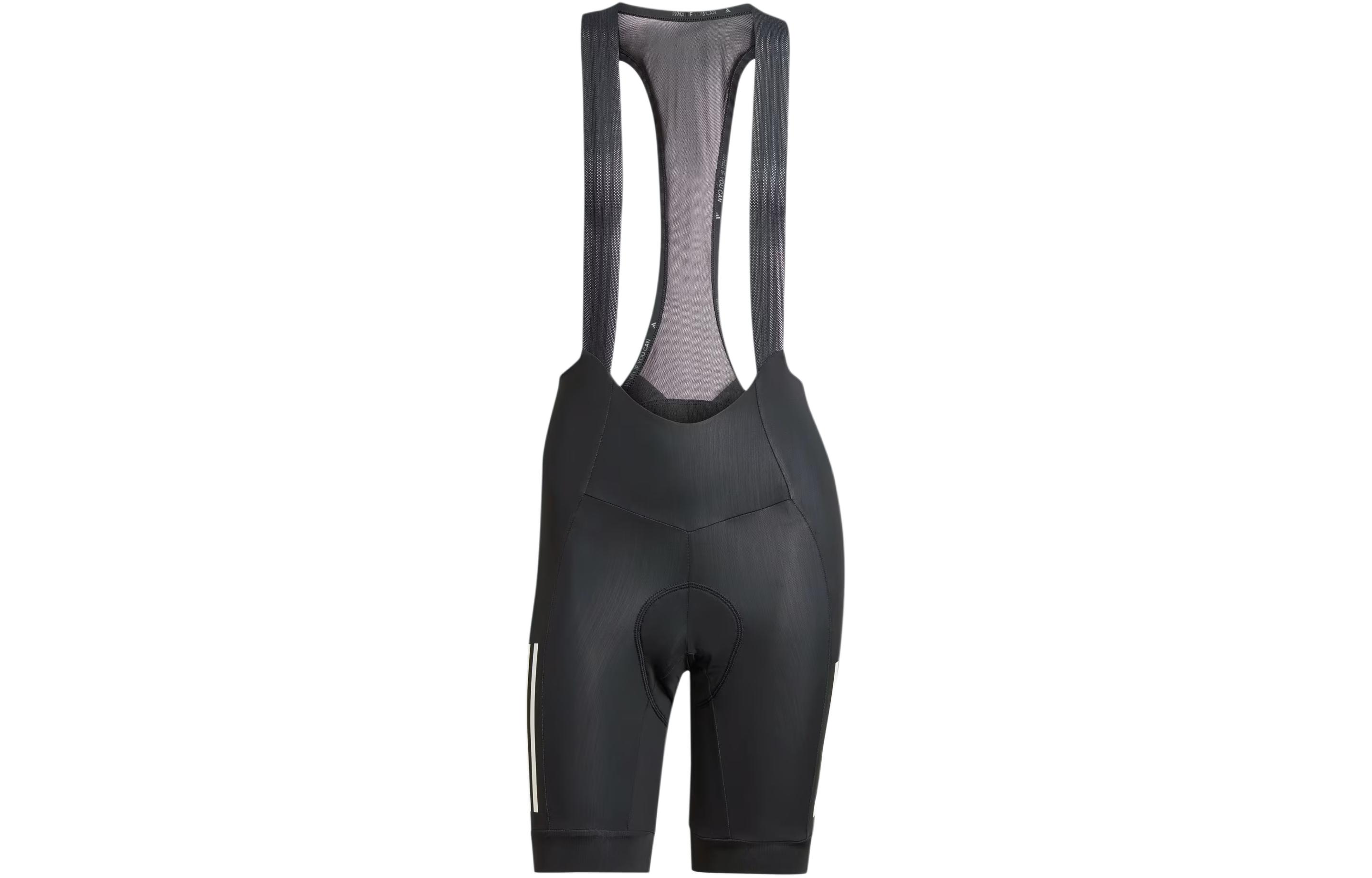 Adidas Free Shipping With AdiClub Essentials 3 Stripes Padded Cycling Bib Shorts IP9962 M