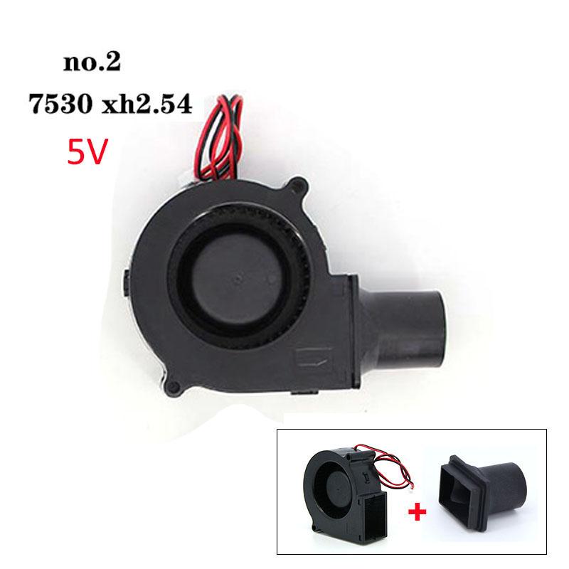 

7530 9733 5 В или 12 В постоянного тока usb xh2.54 вентилятор с регулируемой мощностью для барбекю, вентилятор для приготовления пищи, турбовоздуходувка, гриль для пикника, дровяная печь no.2 5V xh2.54