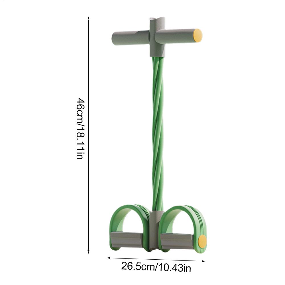 

Yoga Pedal Puller Pedal Tensioner Multi-Functional Household Fitness Equipment Yoga Abdominal Strengthening Elastic Band Tension зелений