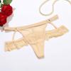 Sexy Seamless Lace Thong Panties G String T Back Panties for Women See Through Lace Bikini Panties