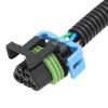 A77E-2Pcs 24 Inch Oxygen O2 Sensor Header Extension Harness For Camaro Corvette LS2 LS3 LS7