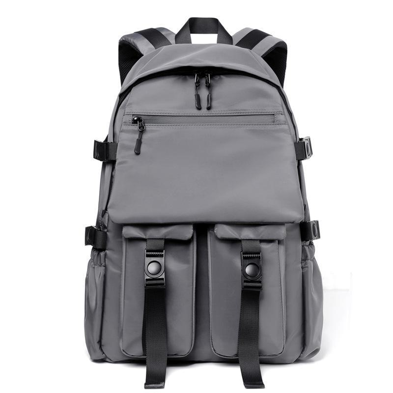 

Men s Fashion Backpack: Versatile Leisure and Travel Bag for Short Trips, Sports, and Commuting сірий колір