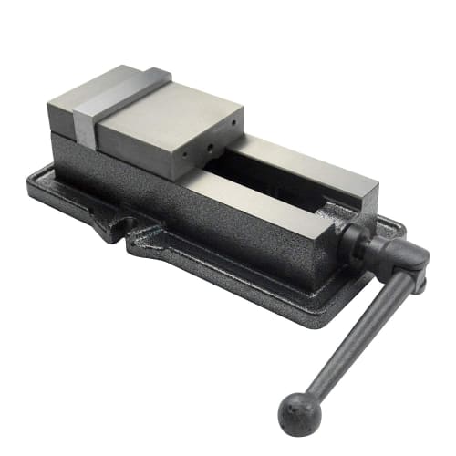 Uyoyous 4-inch Table Vise, Fixed Tabletop Vise, Drill Press Vise, Small Bench Vise, F-Type, Maximum Opening 100mm, Easy Installation by Simply Placing