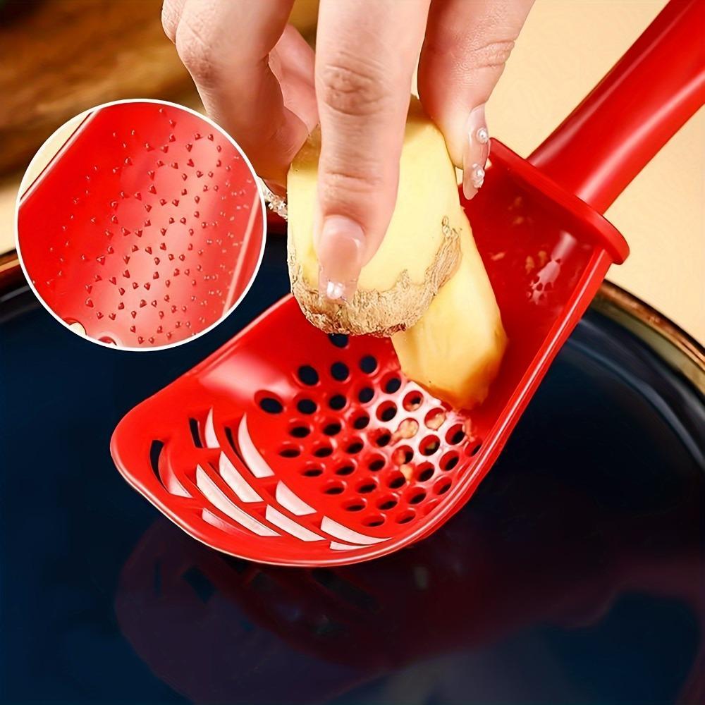 1pc Multi-Functional Kitchen Master Spoon - Grinds, Smashes, Drains, Mashes, and Serves with Ease - Perfect for Cooking, Serving, and Preparing Meals