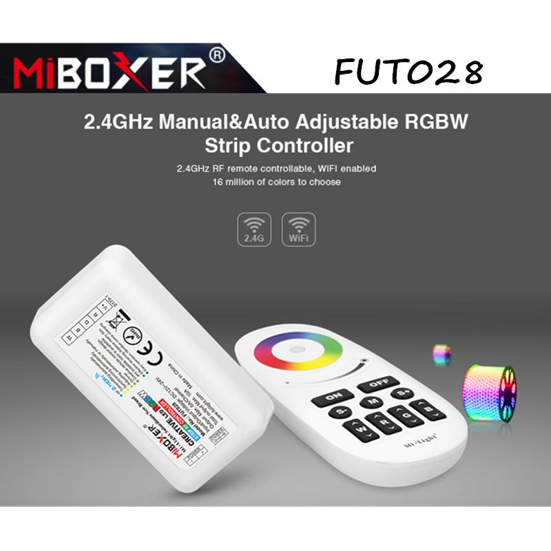 Miboxer FUT020 FUT021 FUT022 FUT025  FUT027 FUT028 LED Strip Controller 2.4GHZ Touch RGB RGBW Dual White Single Color LED Dimmer