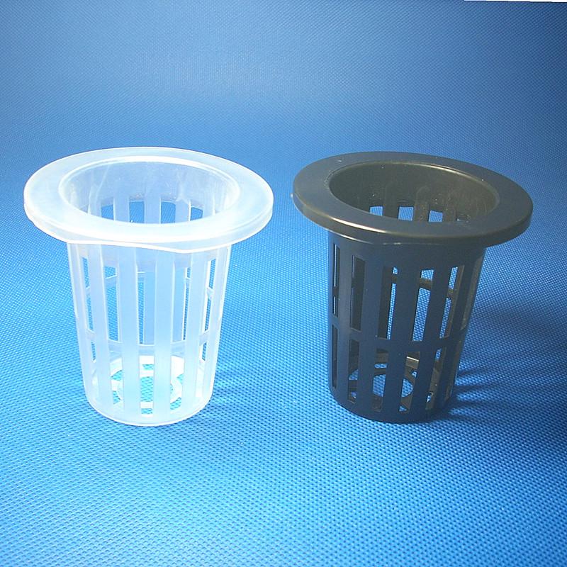 50-Pack Hydroponic Planting Baskets, Deep Root Cups for Soilless Cultivation
