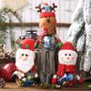 Cute Christmas Candy Jar With Penguin Figure Perfect For Treats And Holiday Dcor