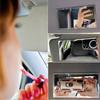 Car Visor HD Vanity Portable Seat Back Stainless Steel Universal Car Interior Vanity Mirror Mirror, Self-Adhesive Mirror,