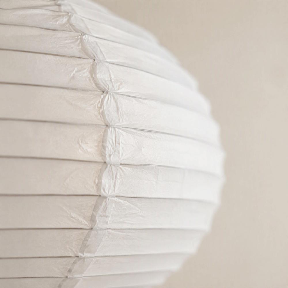Oval Shape Paper Lamp Flying Saucer Shape Wall Sconce Light Fixture Ball Lampshade  Home Restaurant