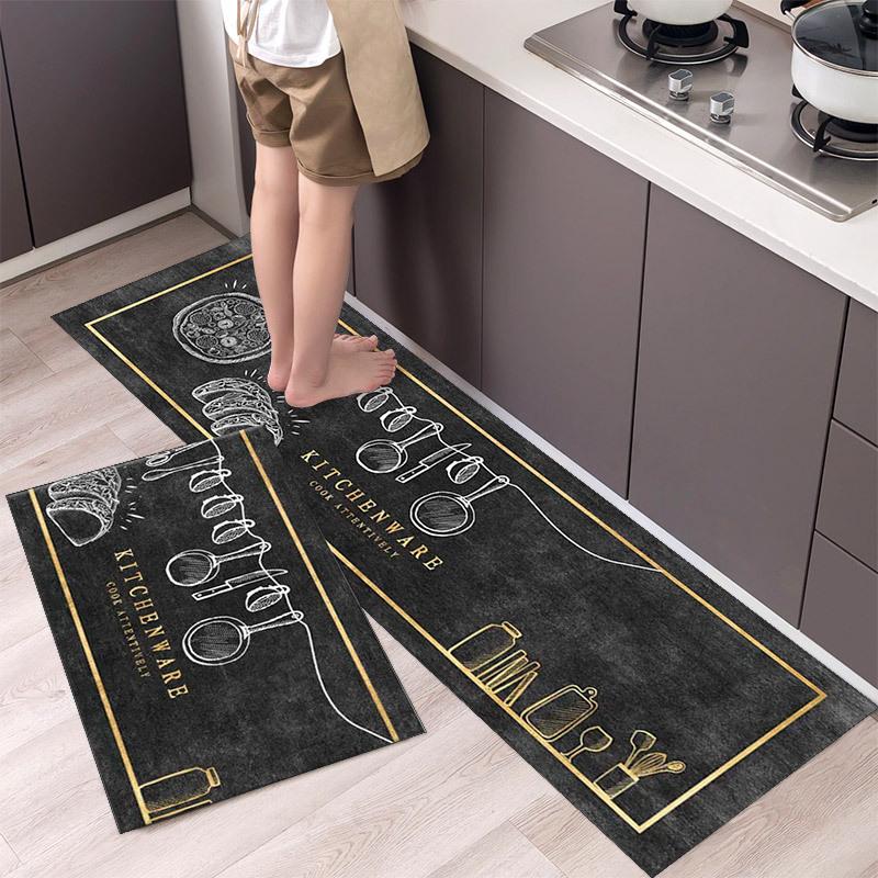 Fashion Carpets Simple Rug Nordic Style Kitchen Mat  Carpet House Hold Carpet Modern Home Decor