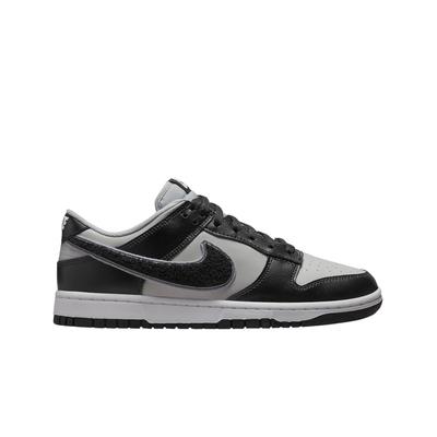 Dunk Low Chenille Swoosh - Black Grey Fog Men Sneakers Wolf-Grey Iron-Grey DQ7683-001
