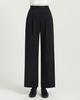 FORMATIVE Satin Back Stretch Wide Pants (Fmpt1024F)_Black