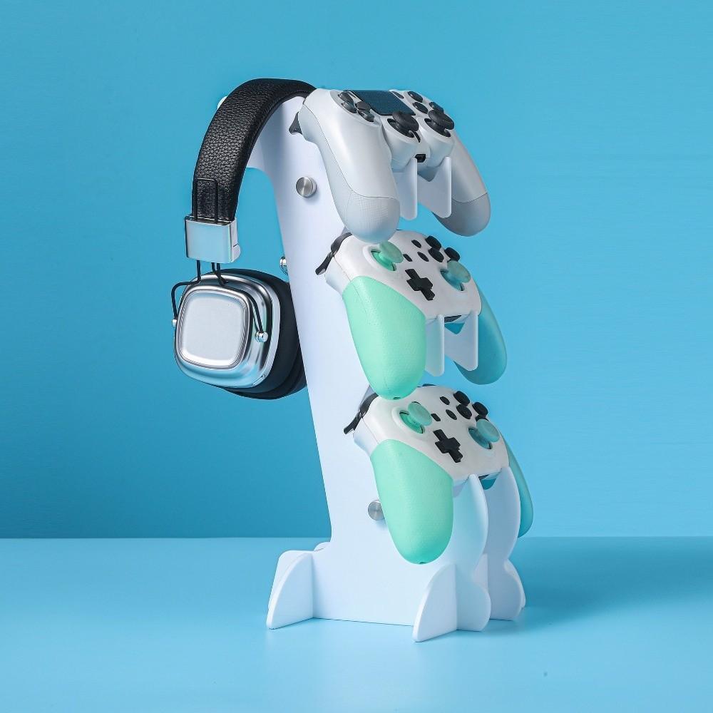 Sturdy Headphone Stand Three-layer Desktop Organizer for PS5/PS4/Xbox/Switch