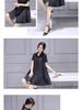 Women's Summer Chiffon Shirt Dress - Short Sleeve, Mid-Length, Loose, Belly-Slimming, Korean Style