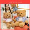 Teddy Bear Plush Toy With Clothing For Valentines Day Gift For Girls And Boys