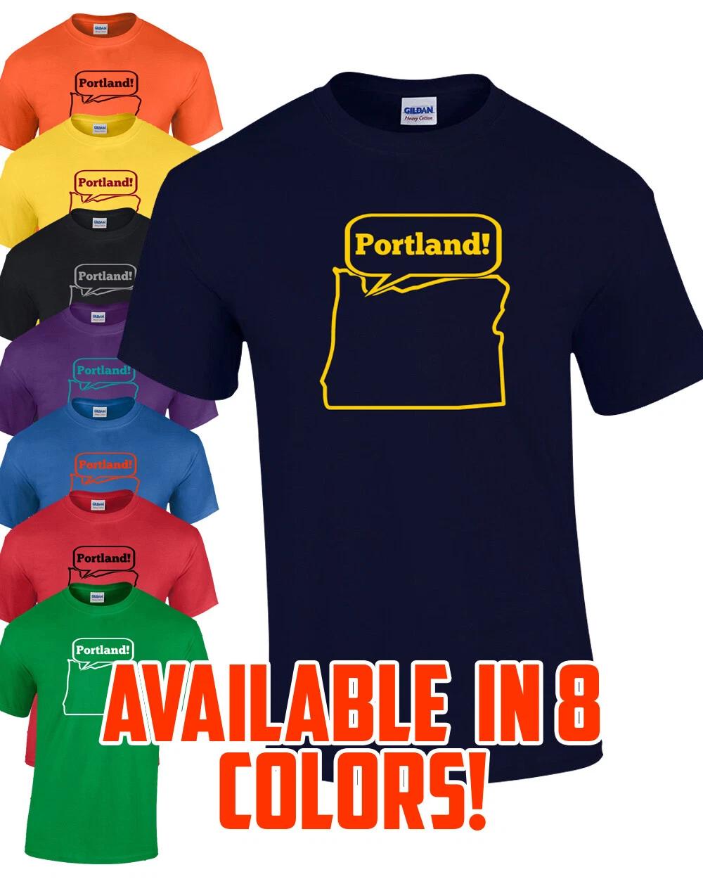

PORTLAND T-Shirt Multi Colors S-XL FREE S&H! hipster tourism cute fun souvenir S
