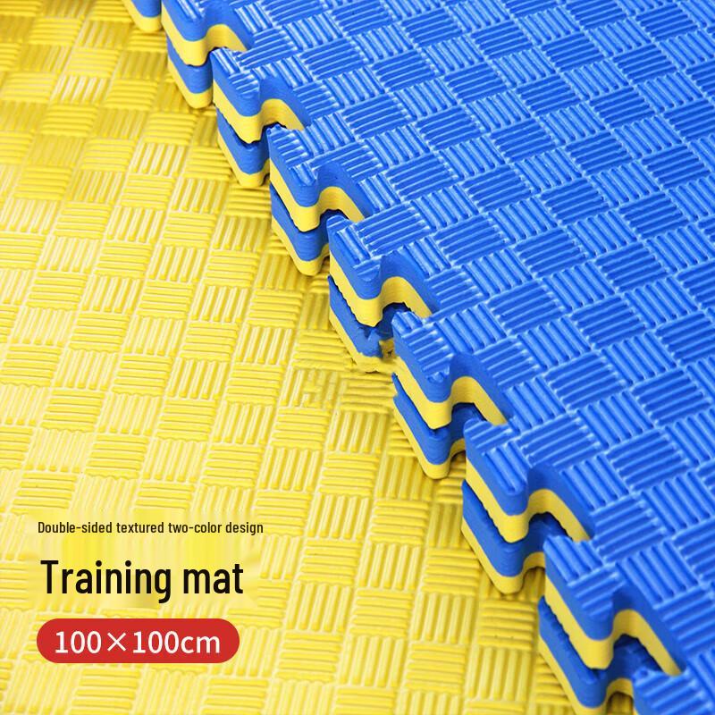 Zhui Tu Bao Yellow-Blue Interlocking Taekwondo Training Mat