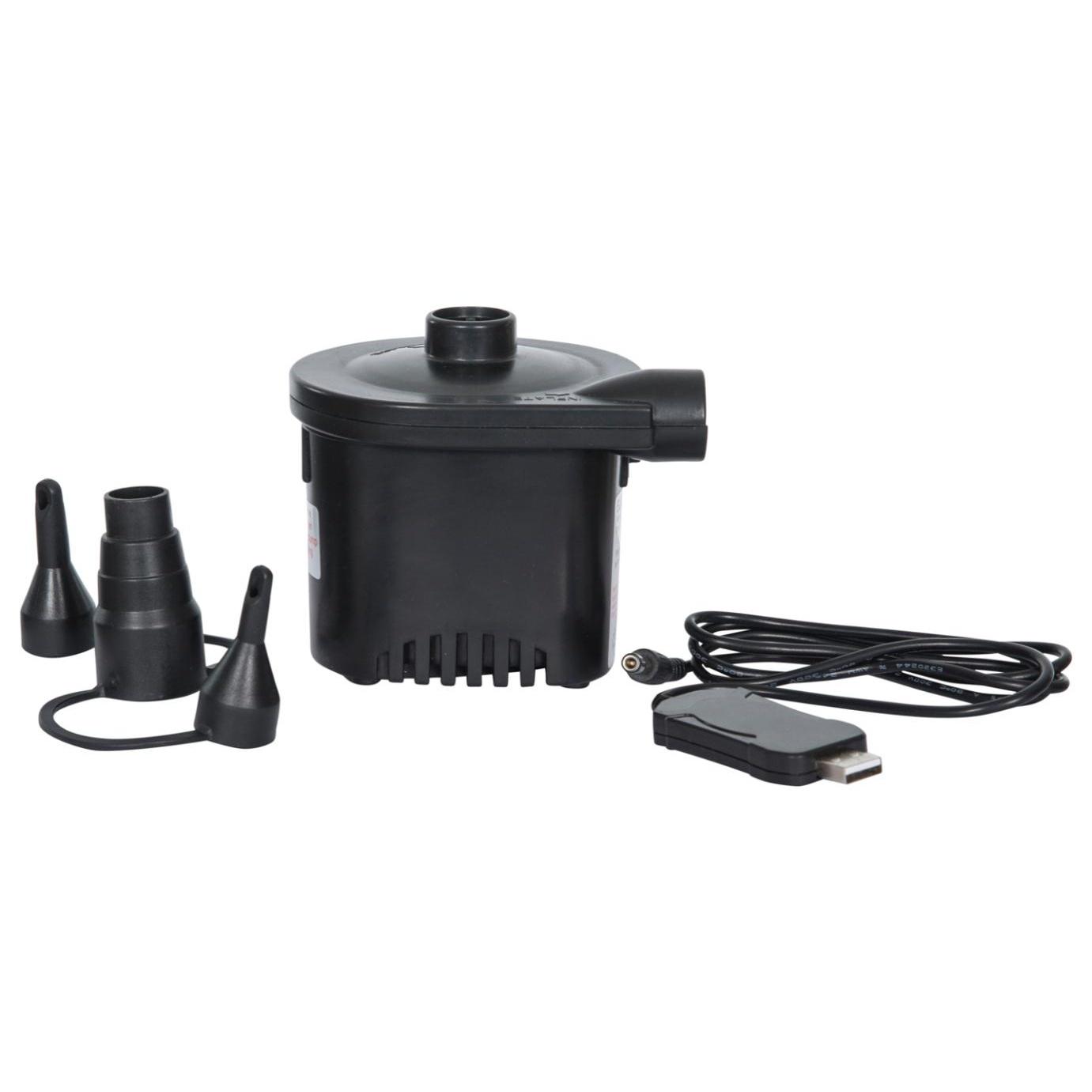 Trespass Cyclone Cordless Air Pump One Size nero