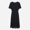 Thursday Island Rayon Flower Embroidery Dress  T256mop142w 
