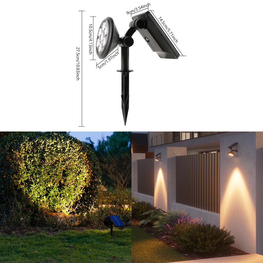 

Rainproof Solar Courtyard Tree Lights: Outdoor Decorative Lighting for Flower Beds & Gardens Solar Spotlight
