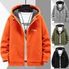 Herfst Winter Fat Guy 190kg 12xl 11XL 10XL Verdikte Fleecejas voor Heren Trendy Fatty Hooded Plus Size Warme Fleecejas