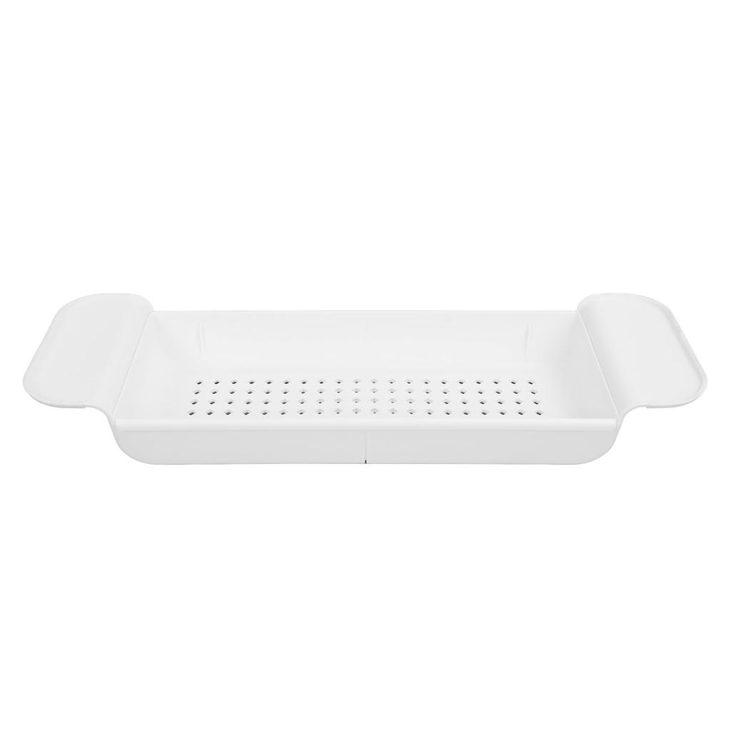 Expandable Bath Shelf Multi Function Storage Adjustable Bathtub Caddy Tray for Bathroom Washroom