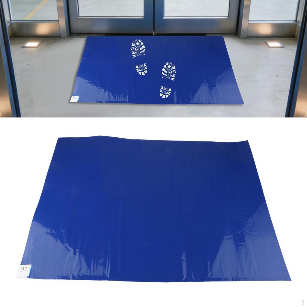 Sticky Mats Adhesion 30Sheets Corridors Home Tacky Pads Floor for Crafting Sports Venues