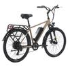 SPATIAL Elite Men's Multi Terrain Electric Bicycle With TowSeat 250W Motor 36V13AH Battery 26 Inch Road Tires  Electric Bike Outdoor Riding E-Bike