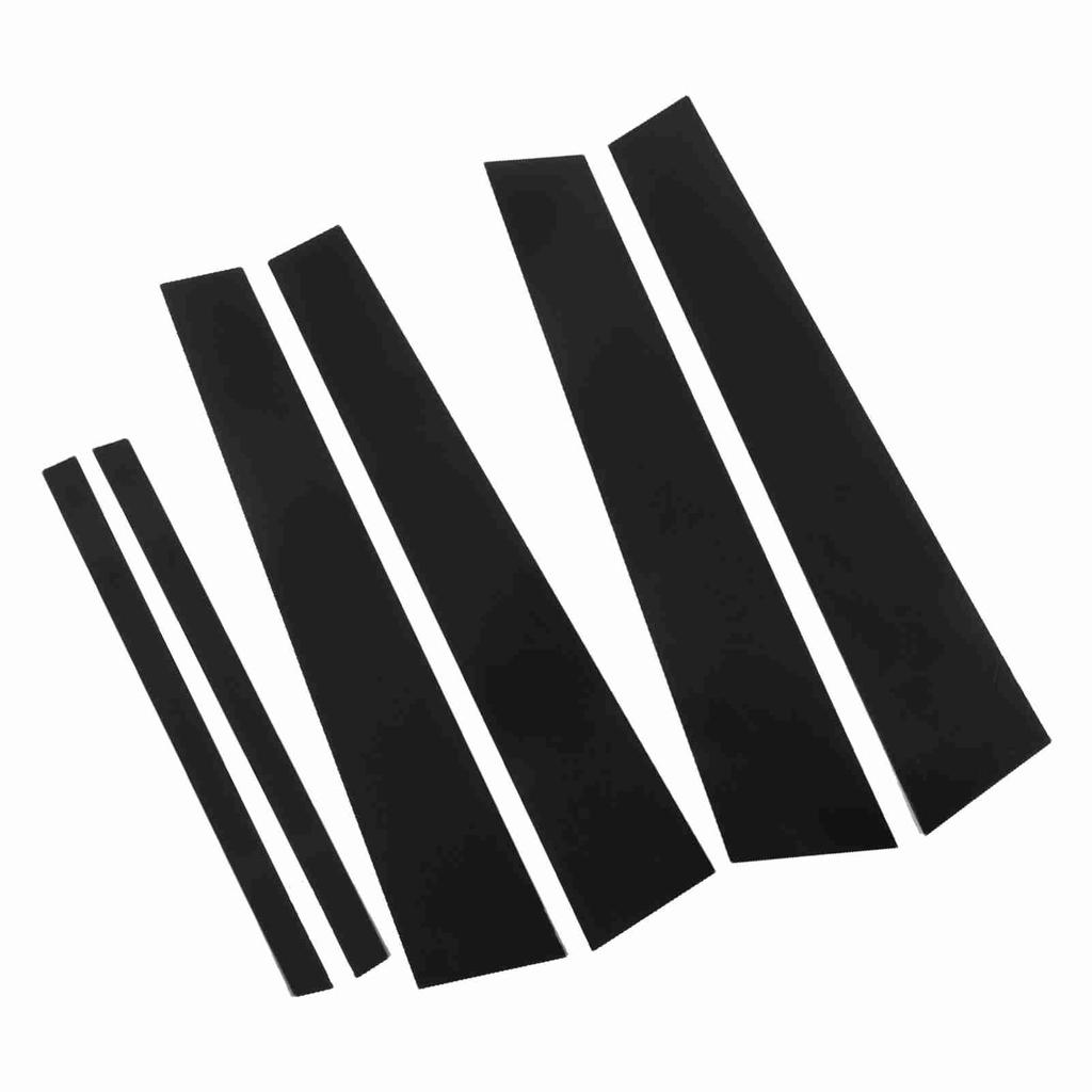 Side Pillar Post Trim 4D Style Glossy Black Replacement for Accord Sedan 9th Gen 2013?2017