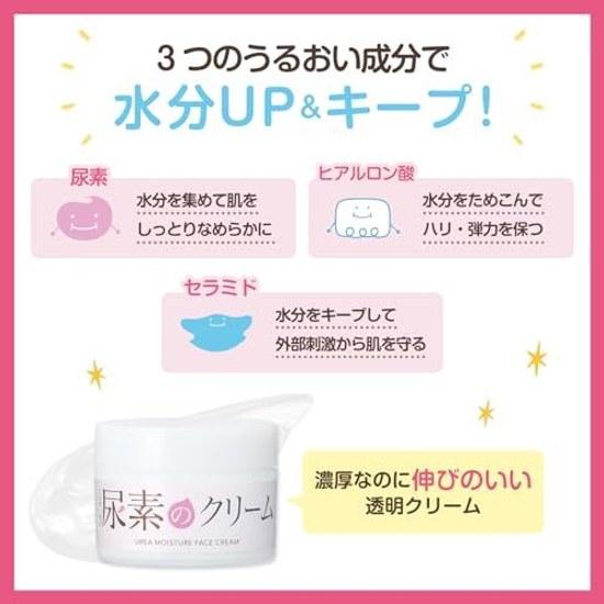 Sukoyaka Sohada Urea Moisturizing Cream Dry Dullness Hyaluronic Acid Ceramide 60g
