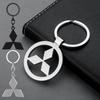 Car Keychain Keyrings Hanging Keys Holder Gifts for Mitsubishi Space Star Lancer 9 Outlander Xl Eclipse Cross Asx Pajero EX L200