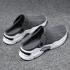 Summer Mesh Men's Sandals Outdoor Clogs Casual Sneakers for Man Breathable Half Slippers Slip On Walking Beach Man Shoes 2024