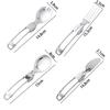 Portable Picnic Stainless Steel Utensils Folding Tableware Cutlery Spoon Spork Fork